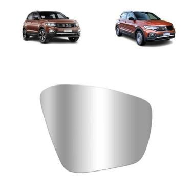 Imagem de Refil lente espelho retrovisor volkswagen tcross 2018 a 2022 lado dire