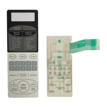 Imagem de Membrana compativel microondas sharp rb4h46 / 5h66 branca - DIPRIMEIRA