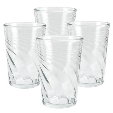 Imagem de Conjunto 4 Copos de Vidro 200ml Twist - Wincy