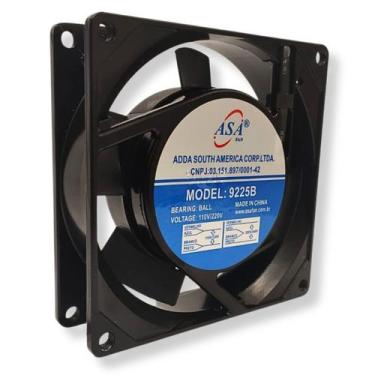 Imagem de Cooler Mini Ventilador 9225B 4 Fios Bivolt Asafan A91 92mm - Asa Fan