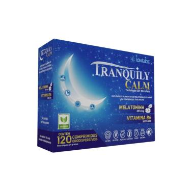 Imagem de TranquilyCalm Melatonina 210mg 120 comp Sublingual IdnLabs-Unissex