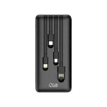 Imagem de Carregador Portátil/Power Bank i2GO I2GBAT014 10.000mAh, 10.000mAh, Pr