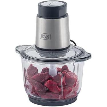 Imagem de Processador de Alimentos Black+Decker Antiaderente em Inox, Gourmand G