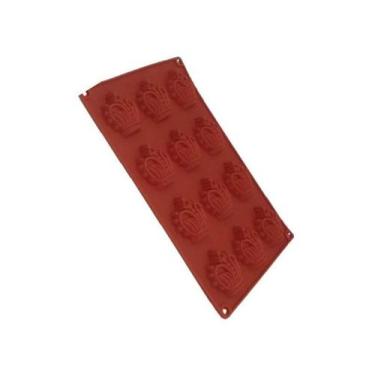 Imagem de Forma de Silicone Pequena Coroa ArtLille  Confeitaria