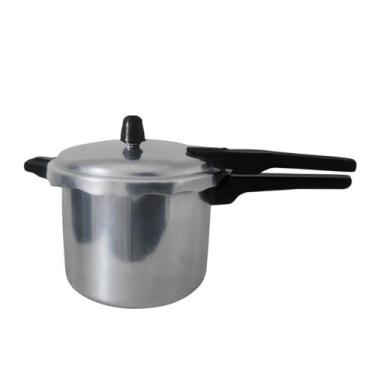 Imagem de Panela de Pressão 10 Litros fechamento externo Aluminio - ASJ