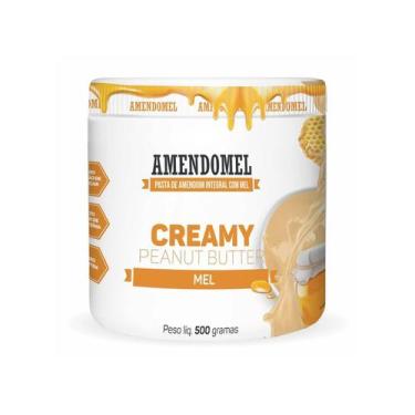 Imagem de Pasta de Amendoim - 500g Mel - AmendoMel
