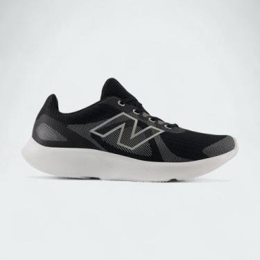 Imagem de Tênis de Corrida New Balance 430 V4 Masculino, 41, Preto, Branco