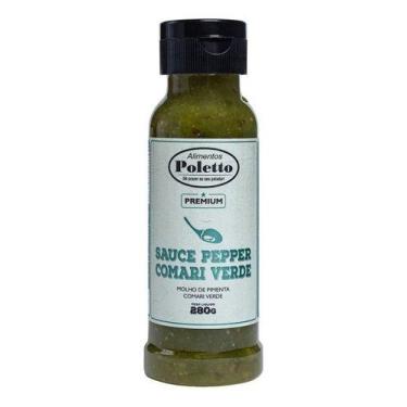 Imagem de Molho De Pimenta Sauce Pepper Comari Verde 280g - Poletto Alimentos 