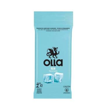 Imagem de Preservativo Olla Ice com 6 unidades