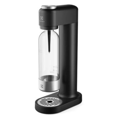 Imagem de Máquina para Gaseificar Água com Gás Efficient Preta com Cilindro e 2 