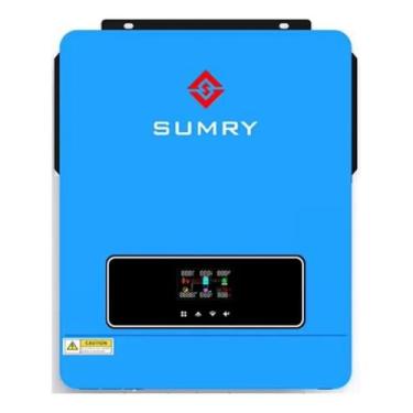 Imagem de Inversor Híbrido Solar Sumry Saida 6.2KW e 220V Entrada 500VDC 5500W F