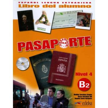 Imagem de Livro - Pasaporte 4 - libro del alumno b2 + cd-audio