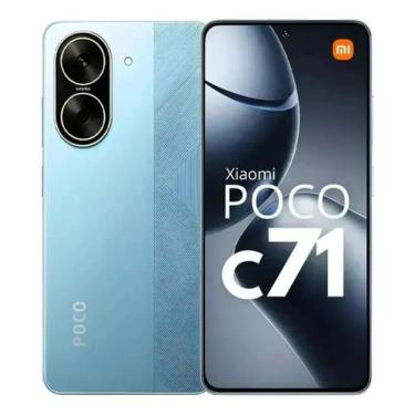 Imagem de Smartphone Xiaomi Poco C71 64GB 3GB RAM No Magalu, 64GB, Azul