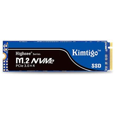 Imagem de kimtigo SSD de 256 GB M.2 2280 NVMe Interface PCIe Gen 3x4 Unidade de estado sólido interna (velocidade de leitura/gravação de até 2500/1100 MB/s) 3D NAND KTP-660