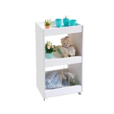 Imagem de Carrinho Auxiliar Para Salão De Beleza Cantinho Do Café