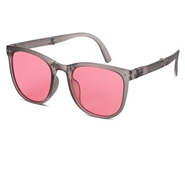 Imagem de Óculos de sol polarizados dobráveis da moda jovem, tendência da moda feminina, proteção uv, almofada de ar, óculos de sol interessantes, no.3 polarizado, china