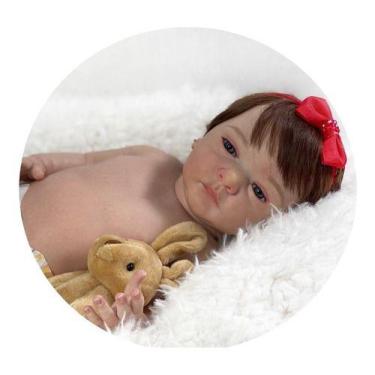 Bebe Reborn Boneca Princesa Silicone Banho Realista K02 - Ana