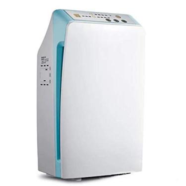 Imagem de TLJX Purificador de ar grande, filtro inteligente, antialérgeno, remove poeira, elimina alérgenos, alivia asma, febre do feno odores de cozinhar para escritório em casa
