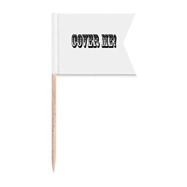 Imagem de Cover Me Jogo Art Deco Presente Fashion Palito Bandeiras Marcadoras para Bolo Festa Prato de Queijo