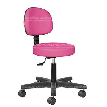 Imagem de Mocho Estética Secretária Rosa Cadeira Brasil