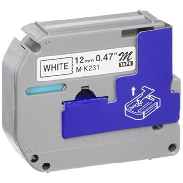 Imagem de Fita Para Rotulador 12MM PT/BR M-231 PT65/70/85/100 - Brother Filmes/Fitas