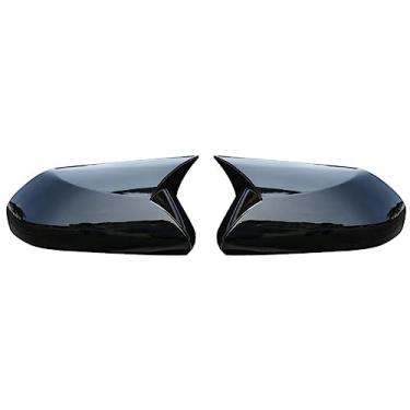 Imagem de Tampa do espelho retrovisor da porta lateral do carro ABS Fibra de carbono, para Toyota C-HR CHR 2018-2022