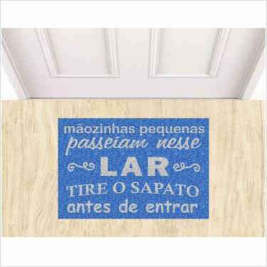 Imagem de Tapete Lar Doce Lar Medida Porta De Entrada.
