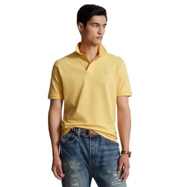 Imagem de POLO RALPH LAUREN Camisa polo masculina de modelagem clássica, Milho amarelo II, P