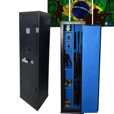 Imagem de Cofre Digital Para Ar Mas Longas 130X30 Cr, Cac, Eb, Sinarm, Linha B