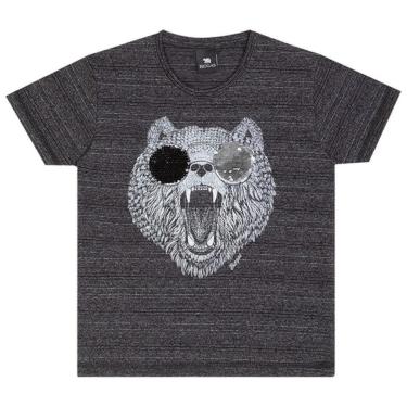 Imagem de Camiseta Infantil Verão Urso Tam 1 a 10 - Biogás-Masculino