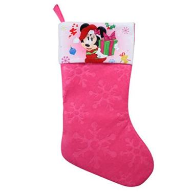 Imagem de Ruz Minnie Mouse Meia infantil de feltro para decoração de casa
