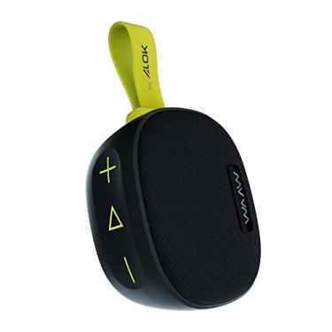 Imagem de Caixa de Som Portátil Bluetooth 5W WAAW by ALOK ME 100SB com Entrada para Cartão de Memória micro SD IPX6 Resistente à Água TWS Hands Free e 12 Horas de Reprodução