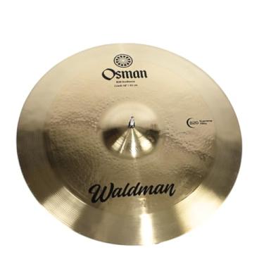 Imagem de Prato de bateria Crash de 18" Polegadas da Waldman Linha Osman Liga B20 Supreme Alloy Turkish Conception