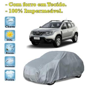 Imagem de Capa com forro cobrir carro Renault Duster 100% Impermeável Proteção B