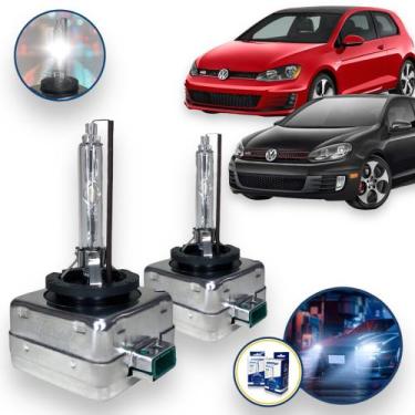 Imagem de Lâmpadas Xenon Farol D3s 4300k Volkswagen Golf gti até 2015 - ShockLig