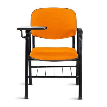 Imagem de Cadeira Universitária para Auditórios Linha Hotel Laranja - Design Off