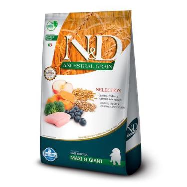 Imagem de Ração N&D Ancestral Selection Cães Filhotes Gigante - 15kg - ND ANCEST