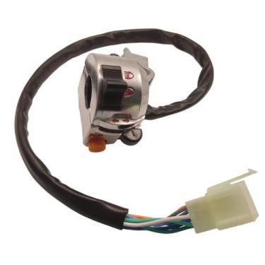 Imagem de Chave Luz Punho Interruptor Esquerdo Shineray 50  8 Fios - RT MOTORS