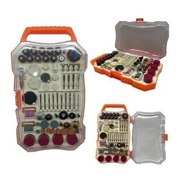 Imagem de Maleta Kit De Acessórios Para Micro Retífica Com 208 Peças - Bestfer 