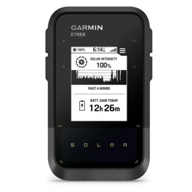 Imagem de GPS Portátil Garmin eTrex com carregamento Solar 