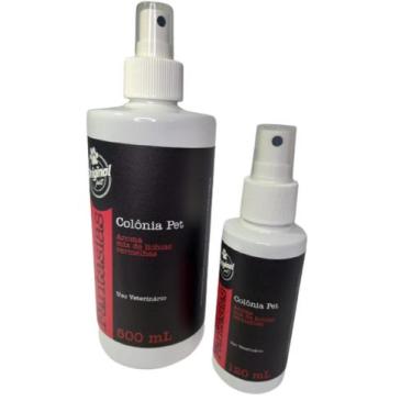 Imagem de Kit de Colônia Pet 120 ml e 500 mL Aroma Fantasias para cães e gatos -