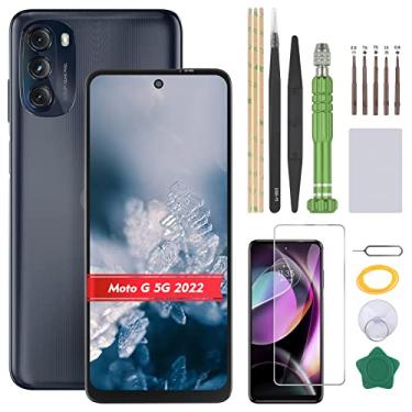 Imagem de YHXMARSCAN Tela de substituição para Motorola Moto G 5G 2022 LCD para Motorola Moto G 5G XT2213-3 XT2213DL XT2213 Montagem digitalizador de tela sensível ao toque