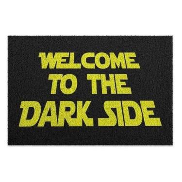Imagem de Capacho Em Vinil Welcome To The Dark Side - 60 X 40 cm - Zap Tapetes