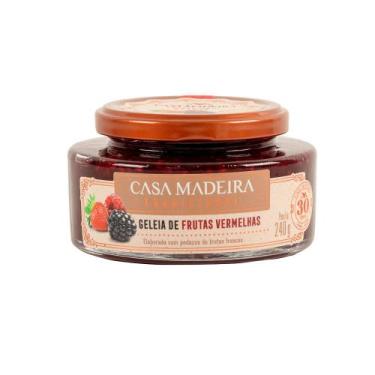 Imagem de Geleia de Frutas Vermelhas CASA DA MADEIRA 240g - Casa Madeira