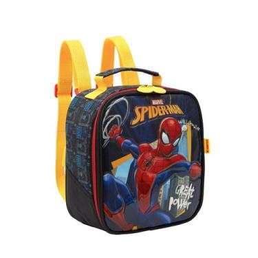 Imagem de Lancheira Escolar Homem Aranha Marvel Bolsa Térmica Infantil - Xeryus,