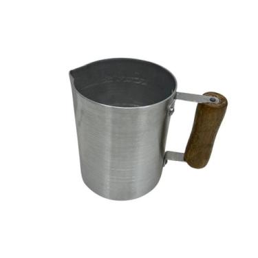 Imagem de Canecão Fervedor Pequeno 10cm Alumínio Resistente - Alumínio Forte de 