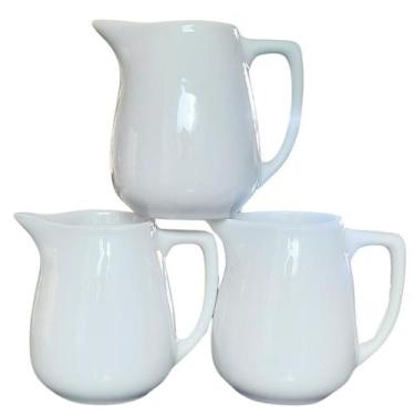 Imagem de Jogo 3 Jarras 200ml Master Cheff p/ molhos, caldas, temperos - Kit Por