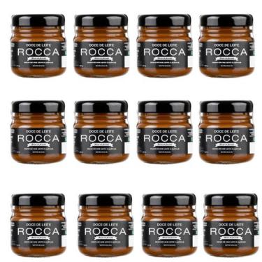 Imagem de Kit 12 Unidades Doce De Leite Rocca Tradicional Potinho 50g
