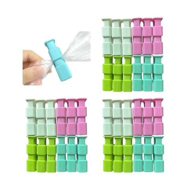 Imagem de Clipes de saco, 2024 novos seladores de saco de palitos de aderência, clipes de aperto para batatas fritas e outros sacos de alimentos, seladores de saco de palitos de aderência, clipes de