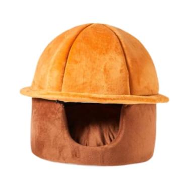 Imagem de Ｂｅｓｇａ CATS TUNNEL BED CATS CASA de ZIPPER de ZIPPER SRACTIDO CAVE de PET CAVE INTERACIONAL Toy interativo para brincar Kitten Indoor Cats Coabbits, Cor de Café